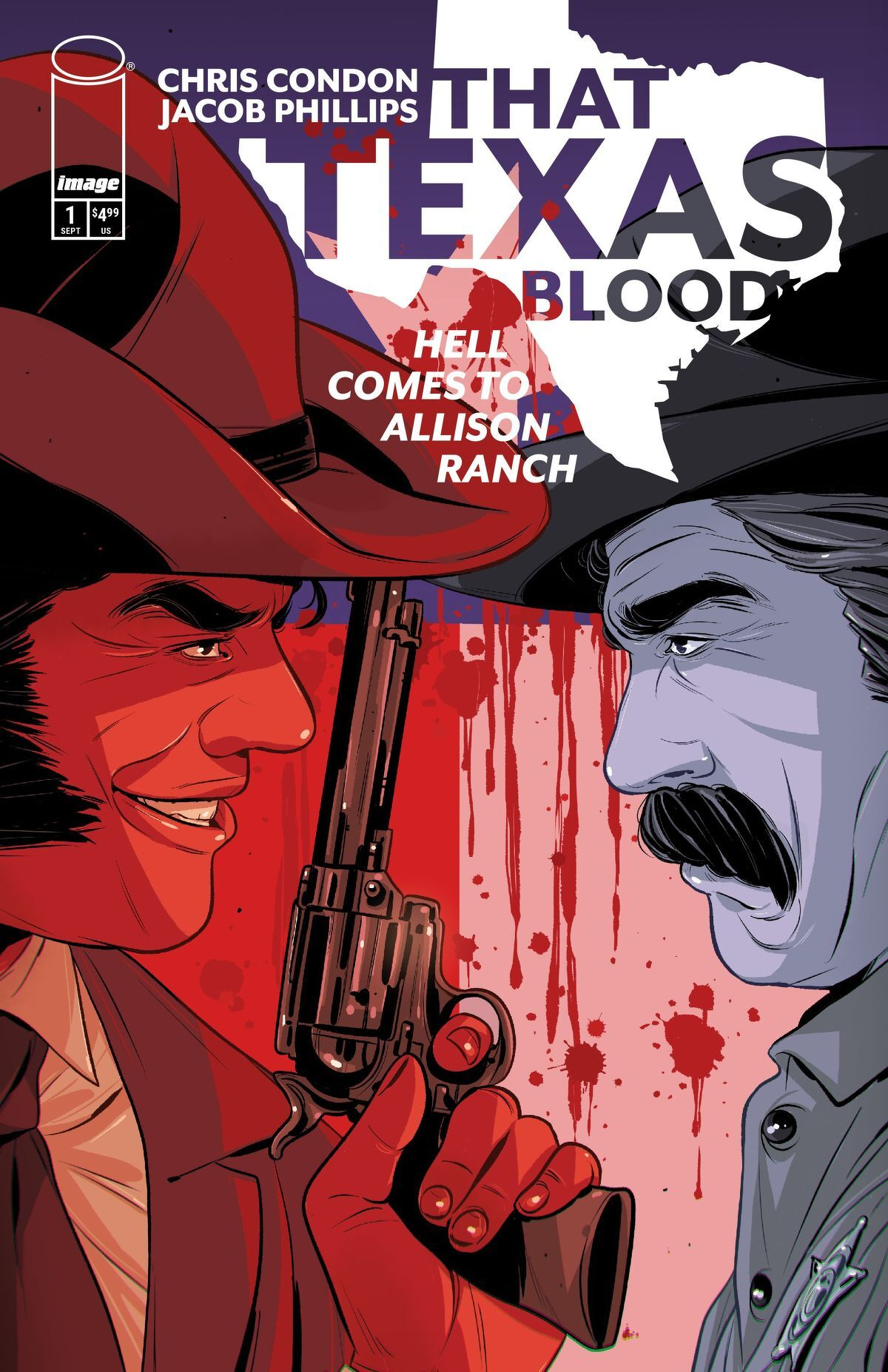 That Texas Blood Hell Comes To Allison Ranch #1 (Of 6)(Cover C Luana Vecchio)