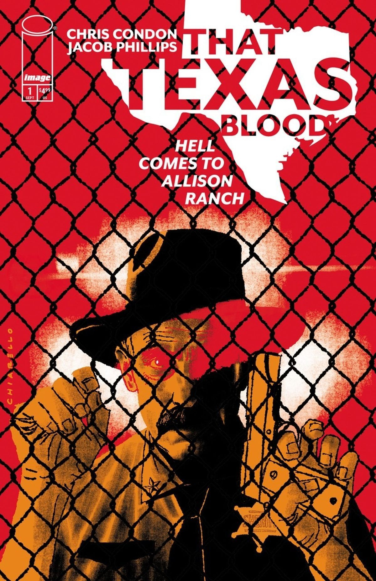 That Texas Blood Hell Comes To Allison Ranch #1 (Of 6)(Cover D Mark Chiarello)