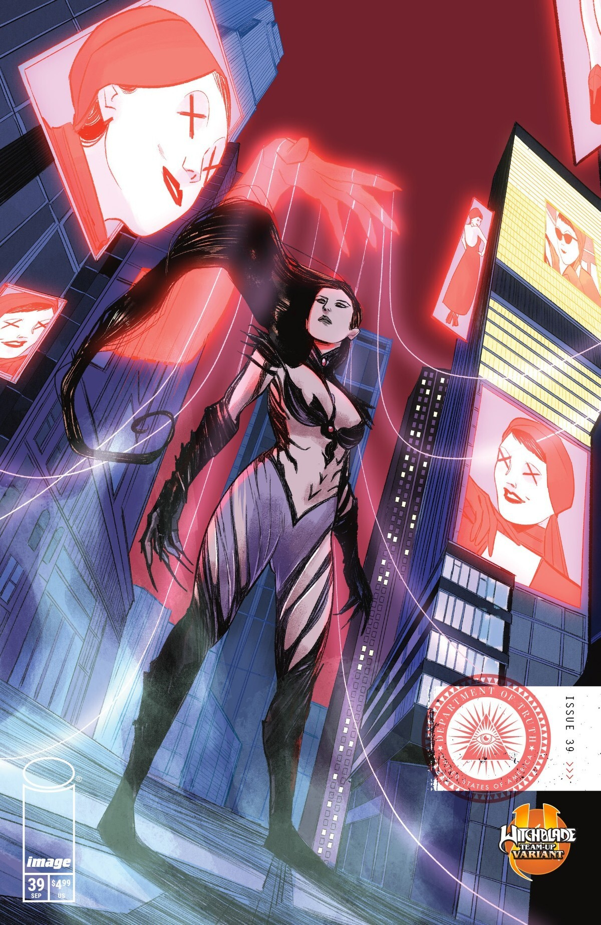 Department Of Truth #39 (Cover D Letizia Cadonici Witchblade Team-Up Variant)