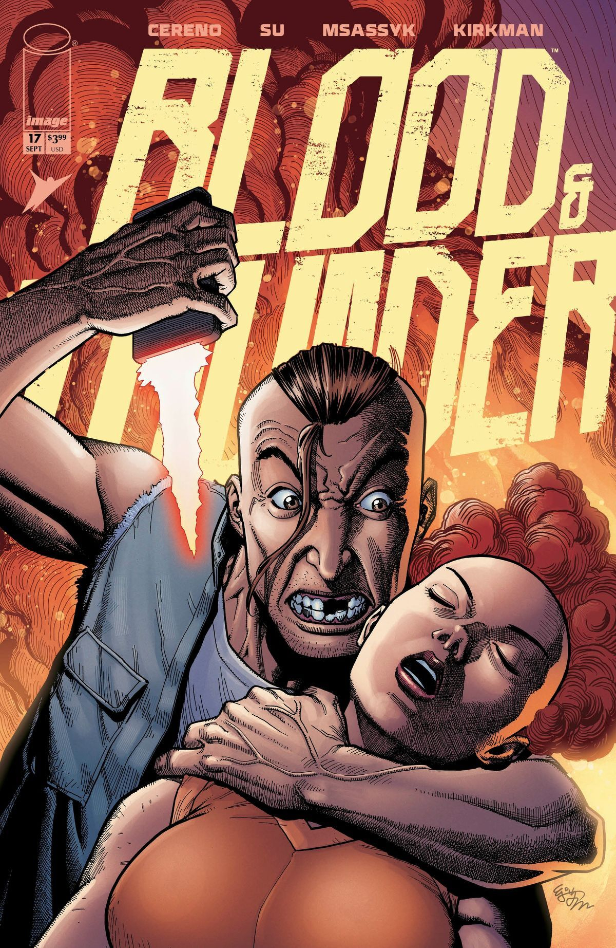 Blood And Thunder #17 (Cover A E.J. Su & Dee Cunniffe)