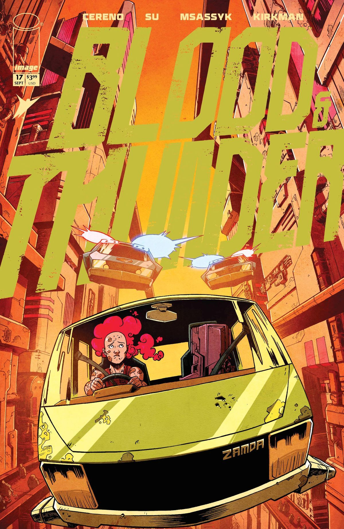 Blood And Thunder #17 (Cover B Nick Roche & Josh Burcham)