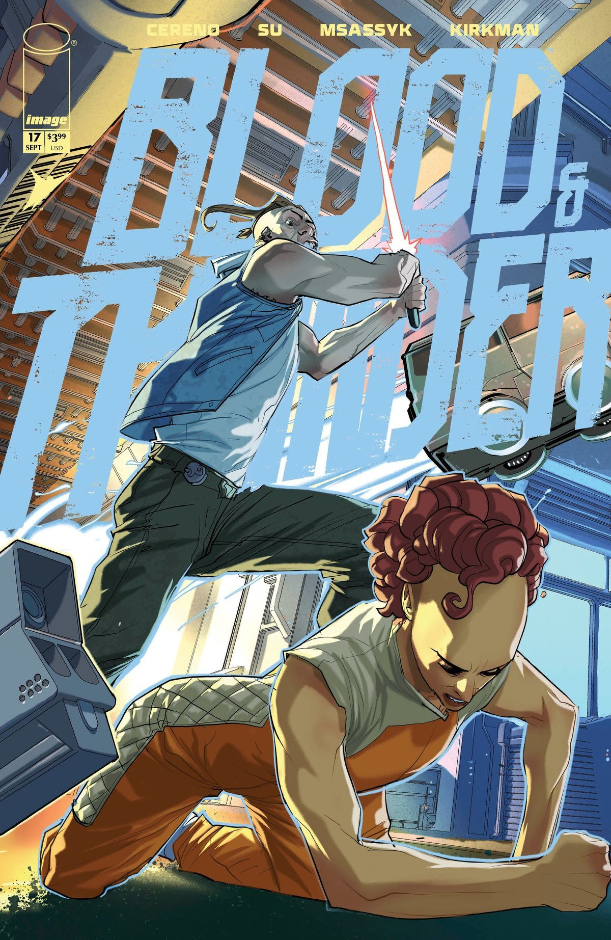 Blood And Thunder #17 (Cover D Pete Woods Connecting Variant)