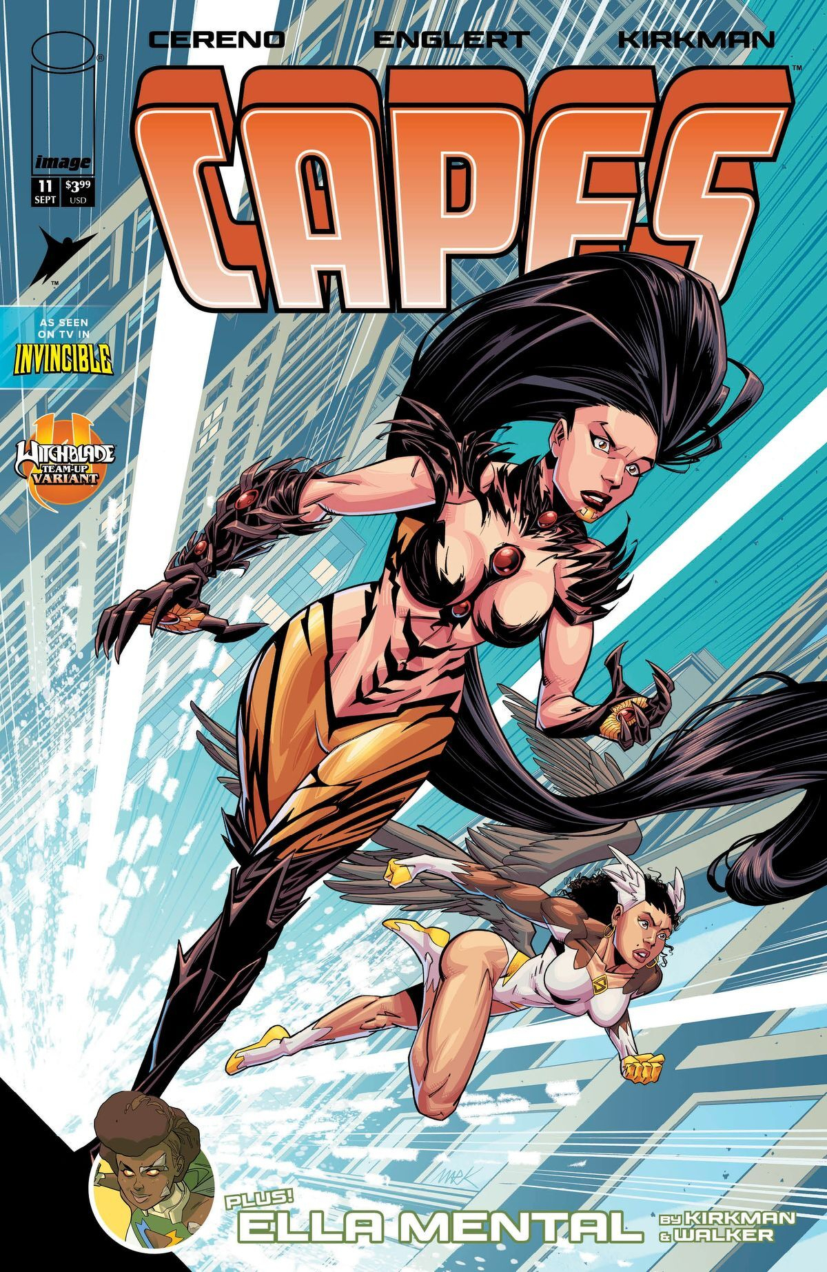 Capes #11 (Cover F Mark Englert Witchblade Team-Up Variant)(Invincible Universe)