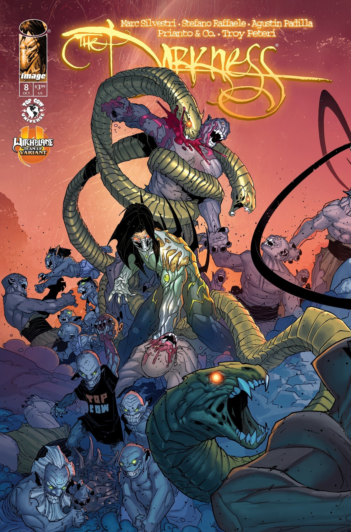 Darkness (2025) #8 (Cover C Pat Boutin & Steve Firchow Connecting Witchblade Team-Up Variant)