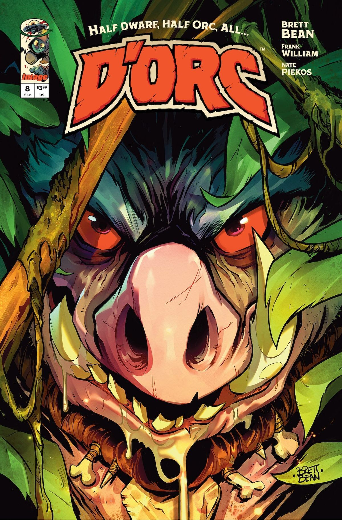 D'orc #8 (Cover A Brett Bean)