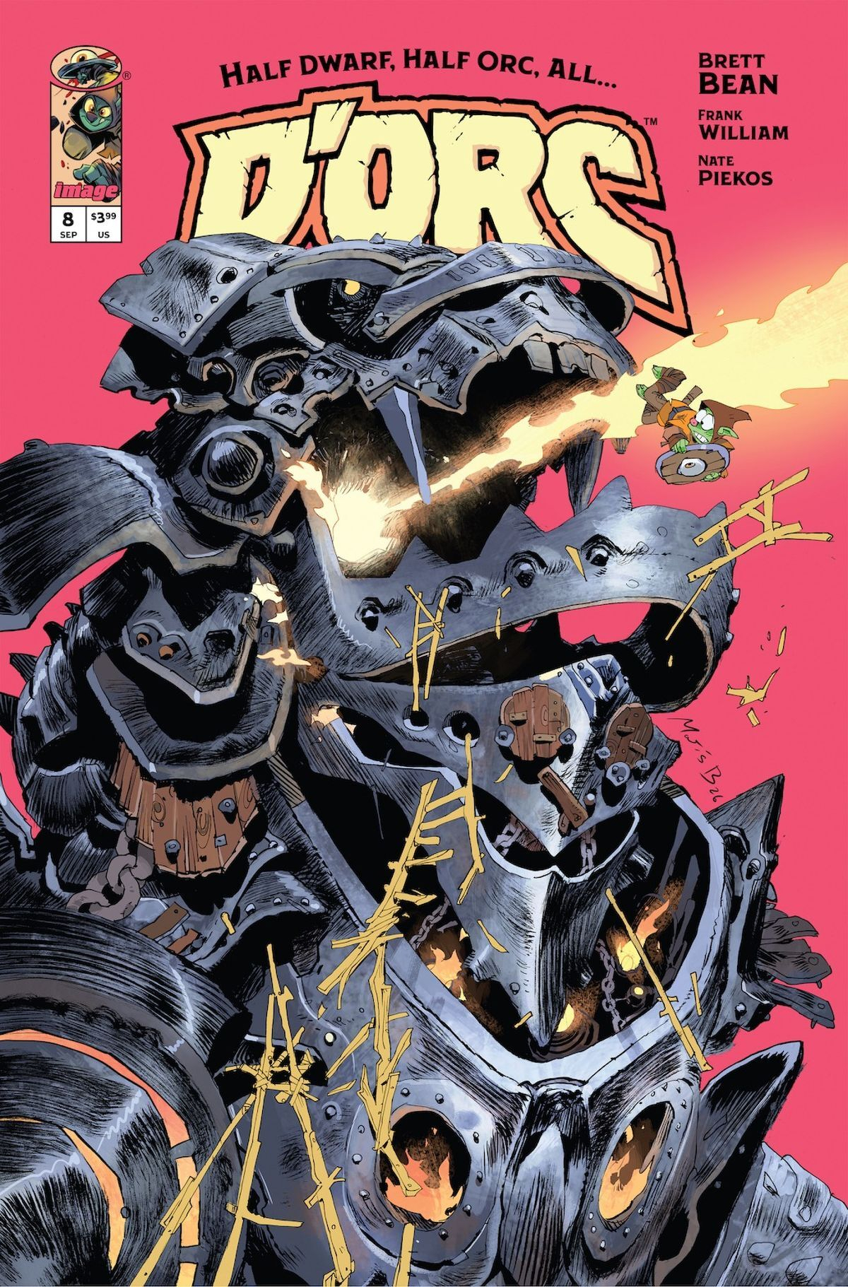 D'orc #8 (Cover B Matias Bergara)