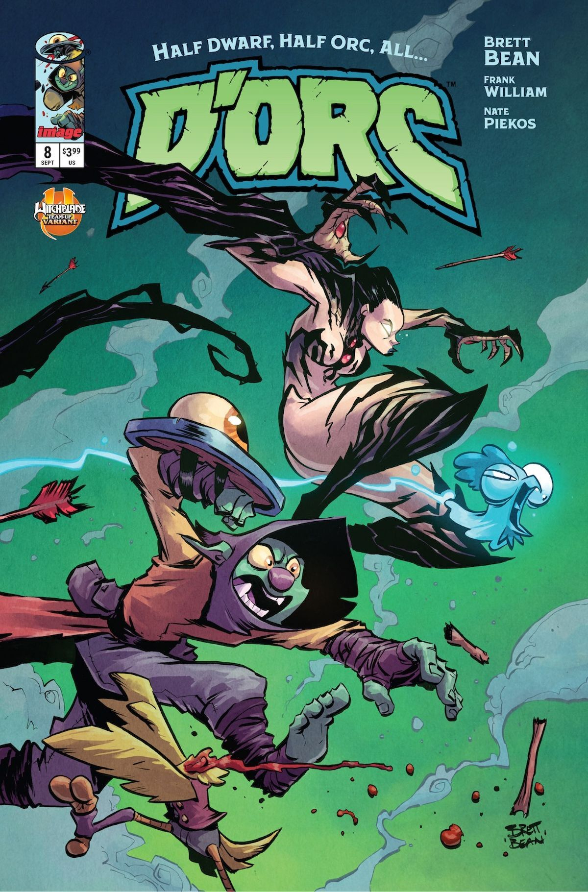 D'orc #8 (Cover C Brett Bean Witchblade Team-Up Variant)