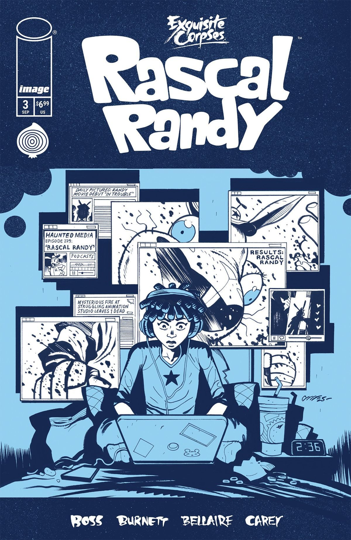 Exquisite Corpses Rascal Randy #3 (Of 5)(Cover C Dylan Burnett Polybagged With Collectible Card Variant)