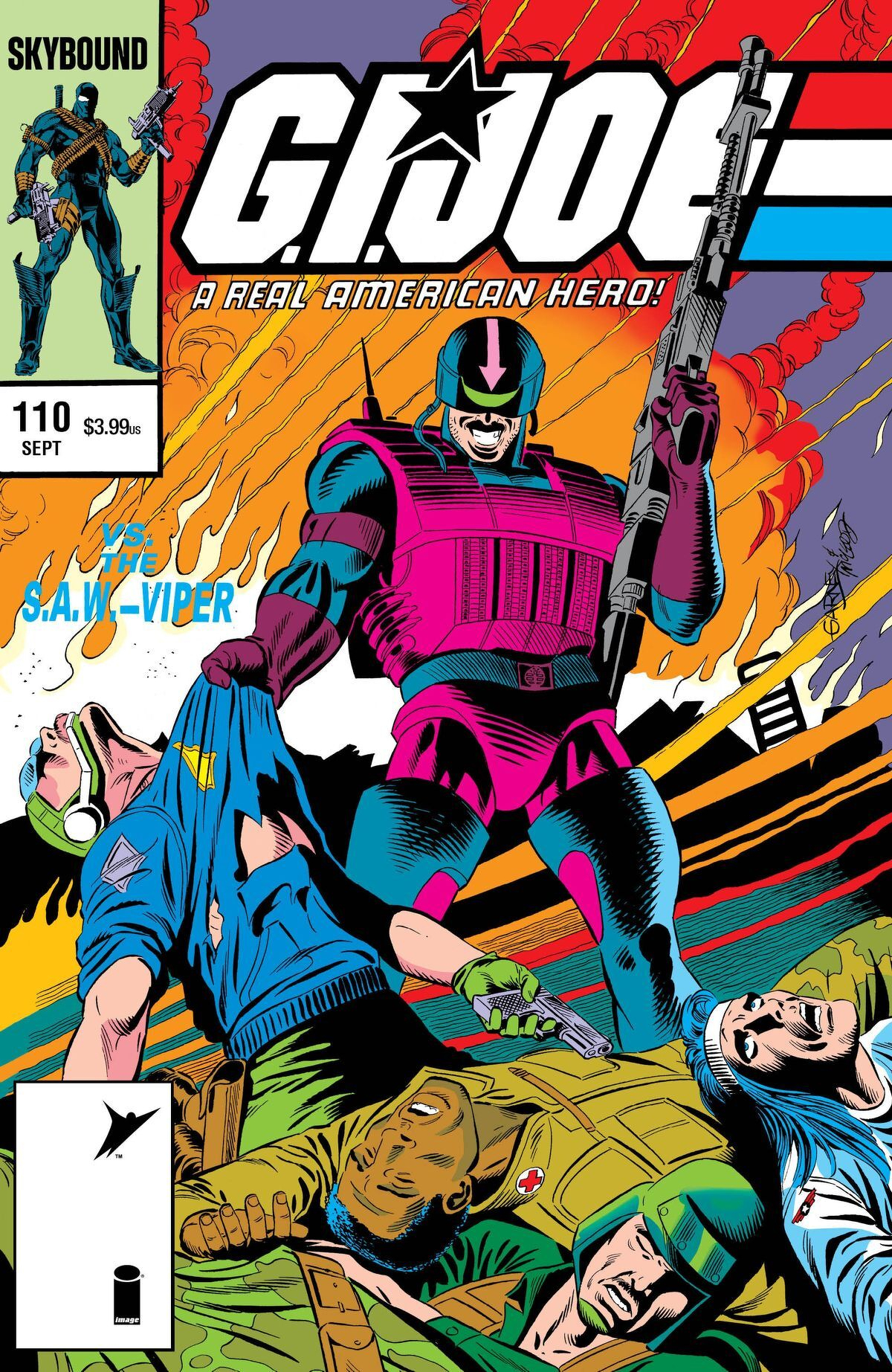 G.I. Joe A Real American Hero #110 Hama Files Edition (Cover A Ron Garney & Bob McLeod)