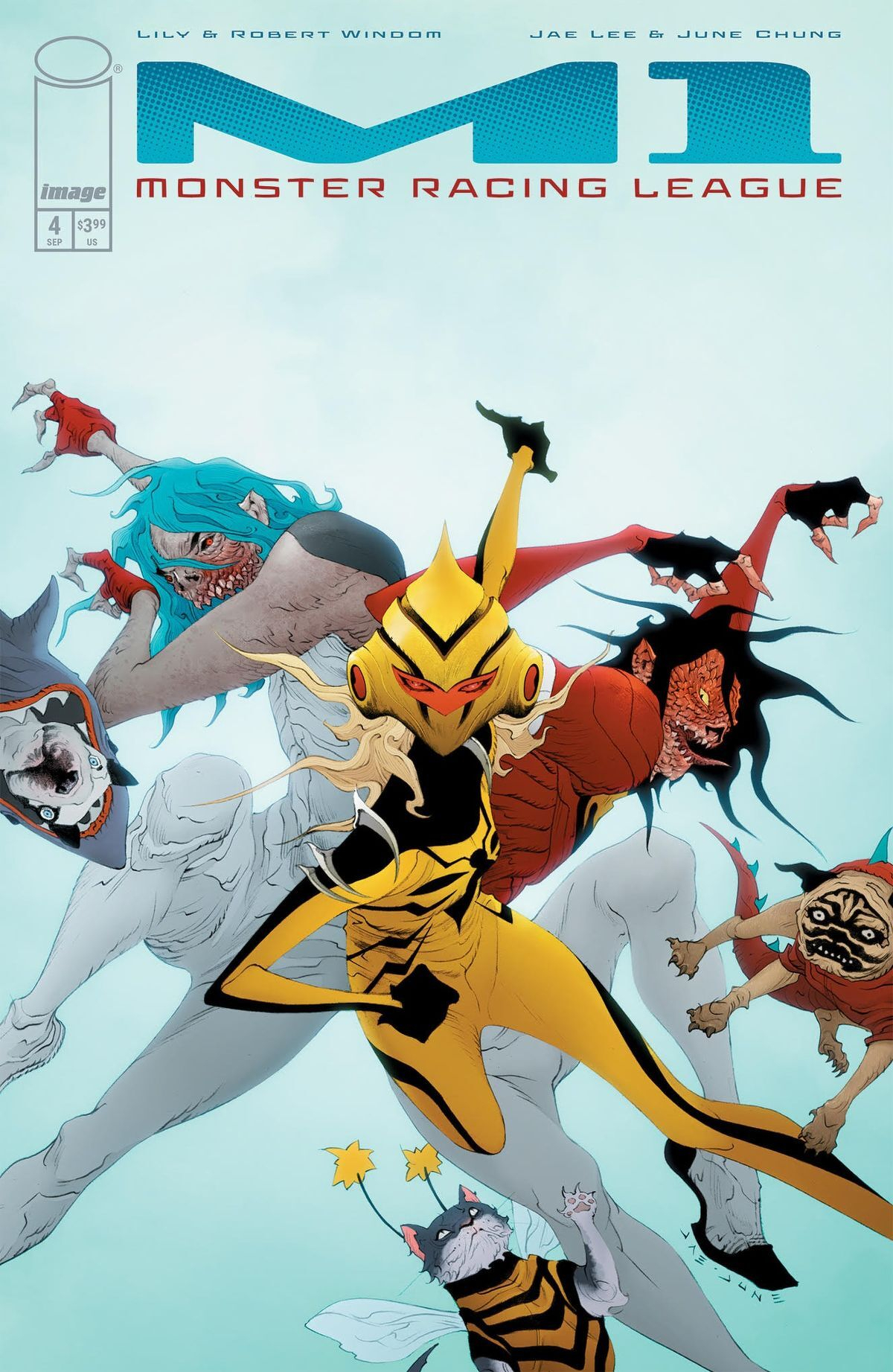 M1 Monster Racing League #4 (Cover A Jae Lee)