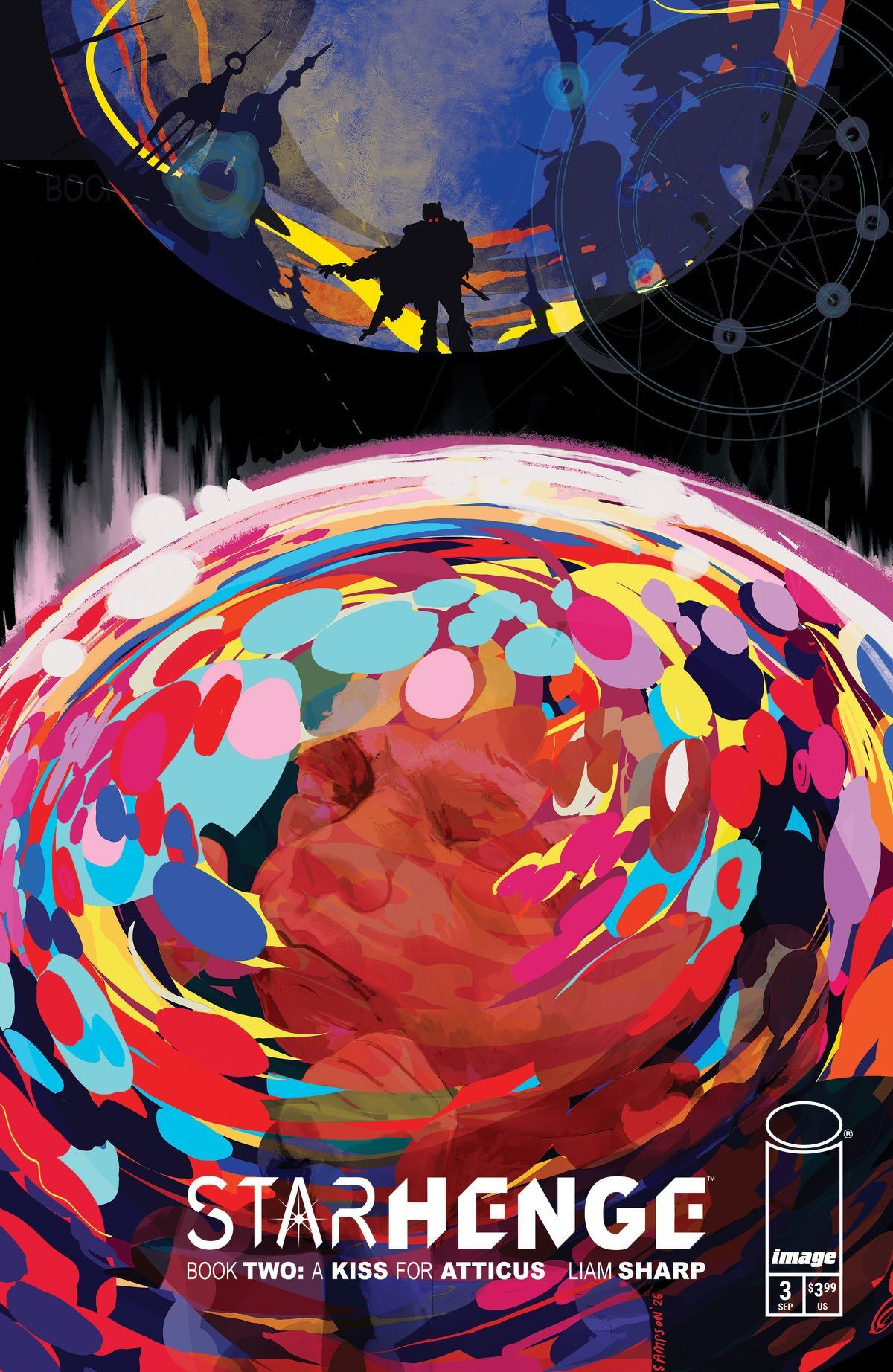 Starhenge Book Two A Kiss For Atticus #3 (Of 4)(Cover B Liam Sharp)