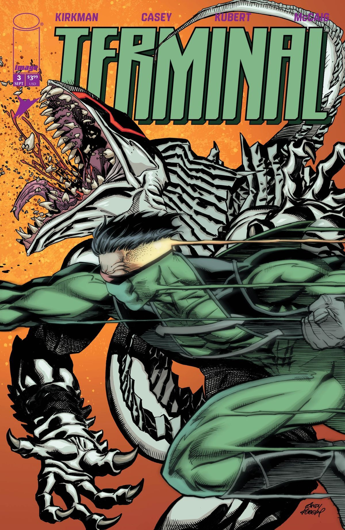Terminal #3 (Cover A Andy Kubert & Dave McCaig)