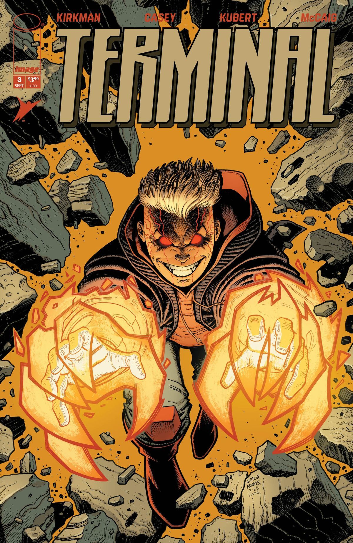 Terminal #3 (Cover C Arthur Adams & Dave McCaig)