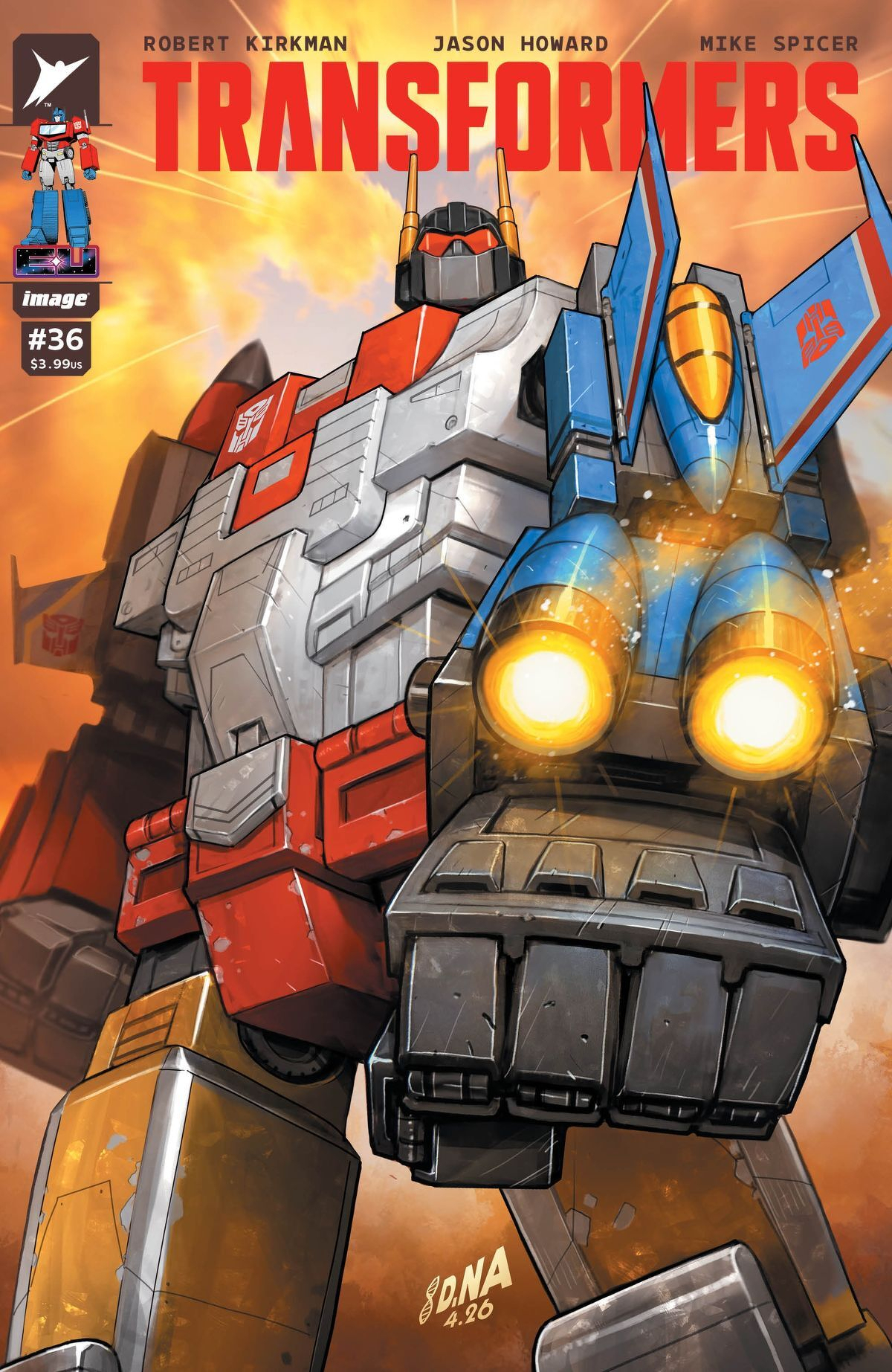 Transformers #36 (Cover A David Nakayama)