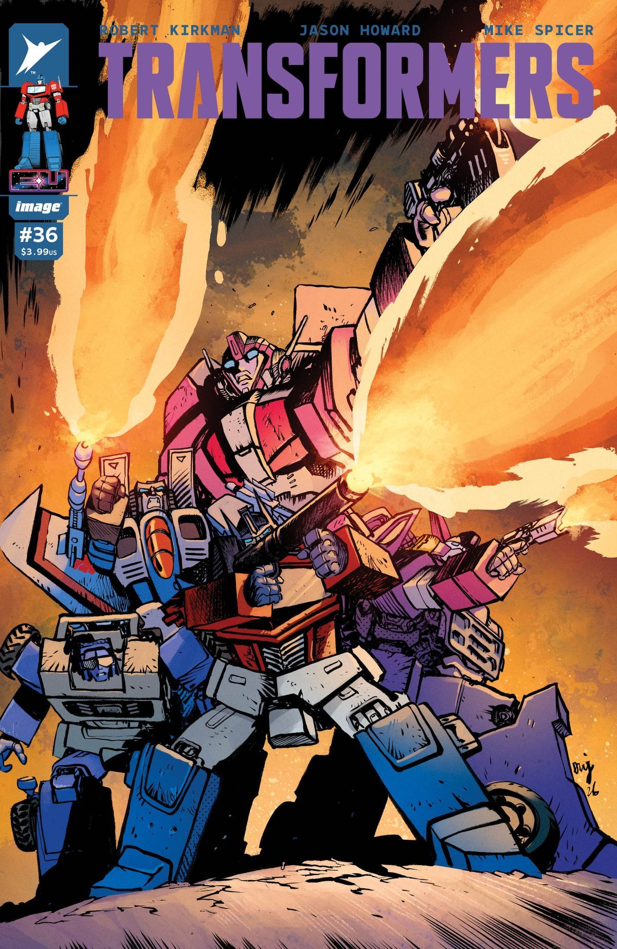 Transformers #36 (Cover B Daniel Warren Johnson & Mike Spicer)