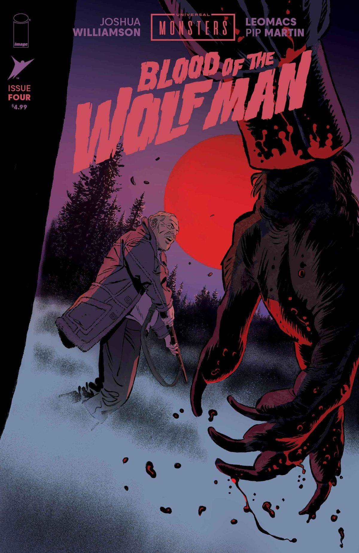 Universal Monsters Blood Of The Wolf Man #4 (Of 4)(Cover A Leomacs & Pip Martin)