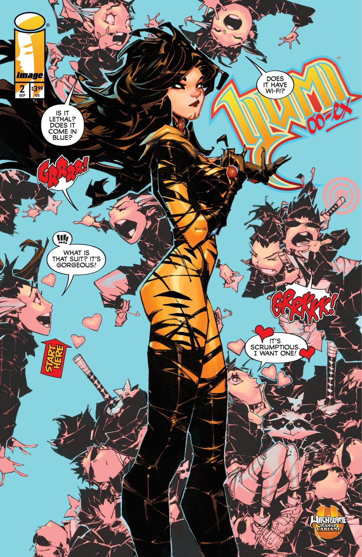 Yumi 00EX #2 (Of 4)(Cover C Chris Bachalo Witchblade Team-Up Variant)