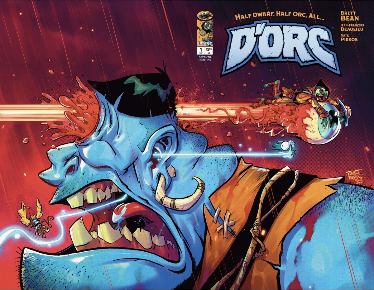 D'orc #1 (7th Printing Cover A Brett Bean)