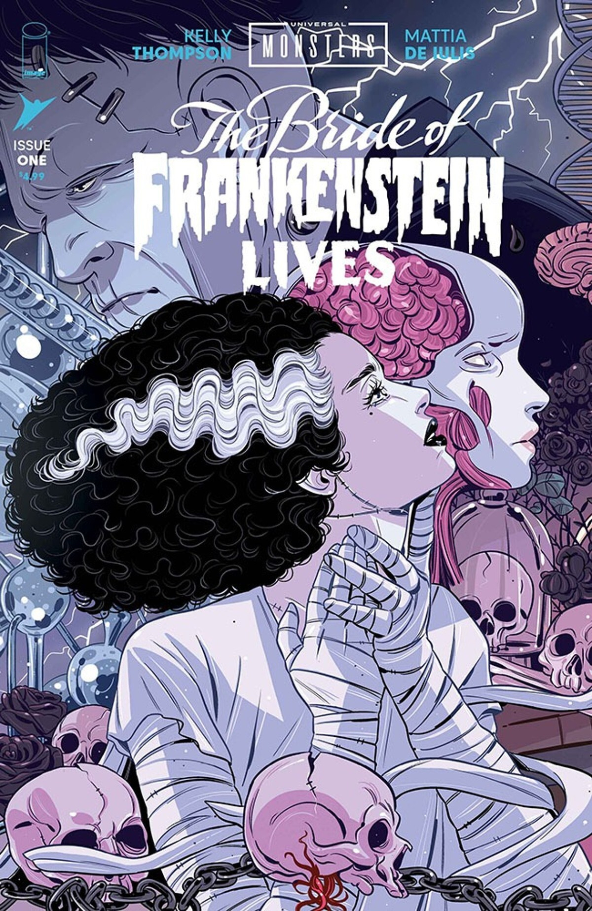 Universal Monsters Bride Of Frankenstein Lives #1 (Of 4)(Cover D Luana Vecchio Connecting Variant)