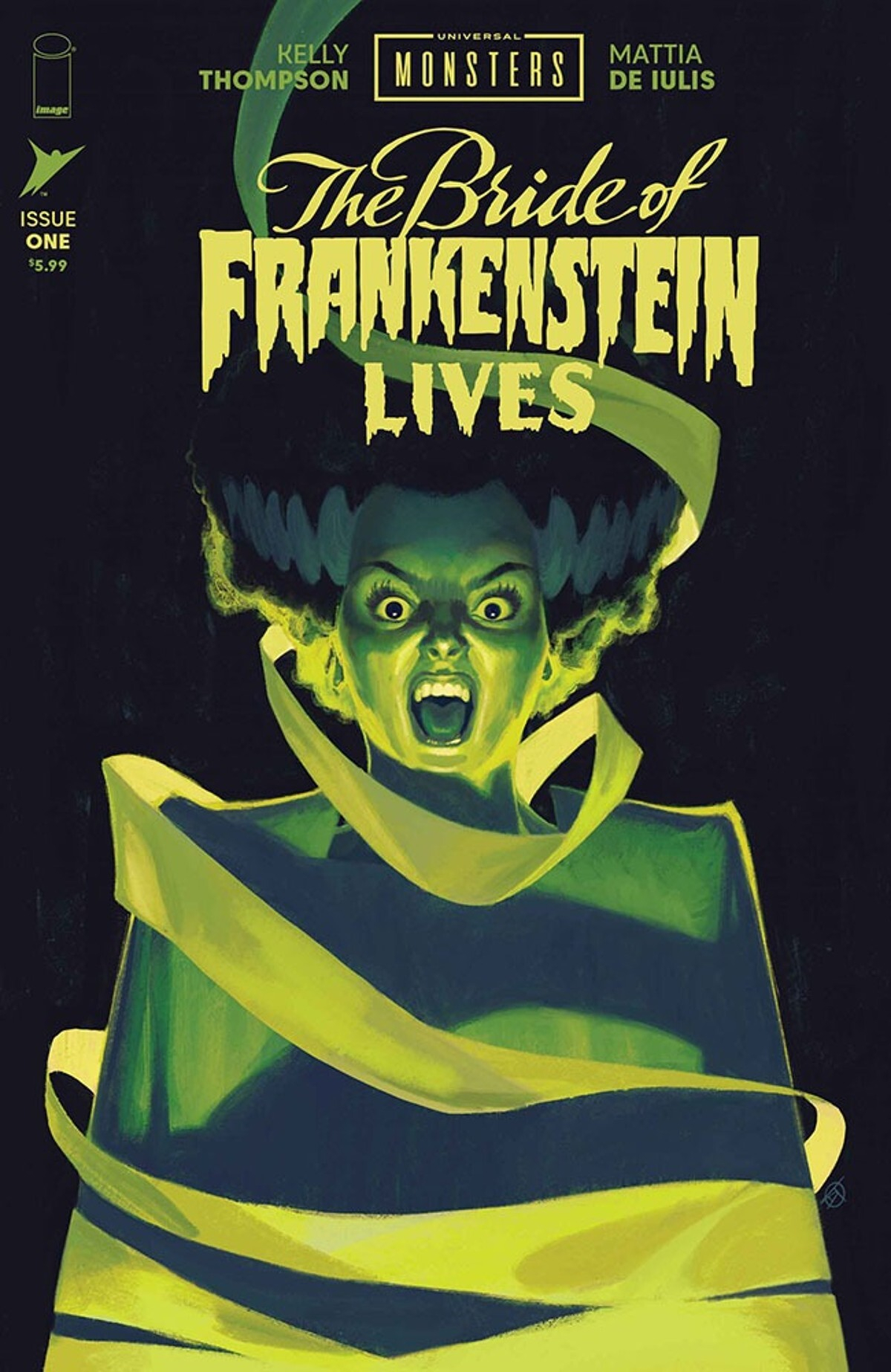 Universal Monsters Bride Of Frankenstein Lives #1 (Of 4)(Cover H David Talaski Foil Variant)