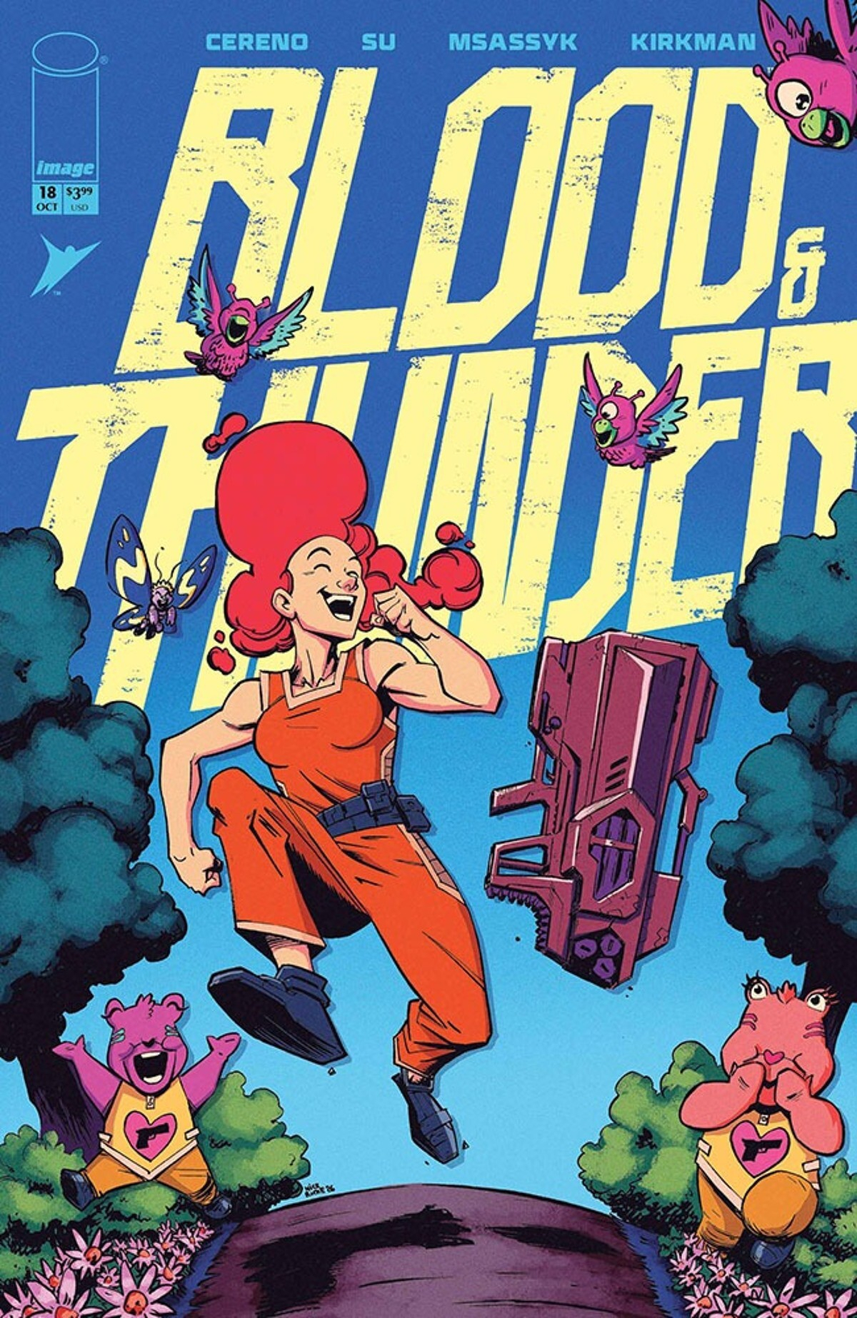 Blood And Thunder #18 (Cover B Nick Roche & Josh Burcham)