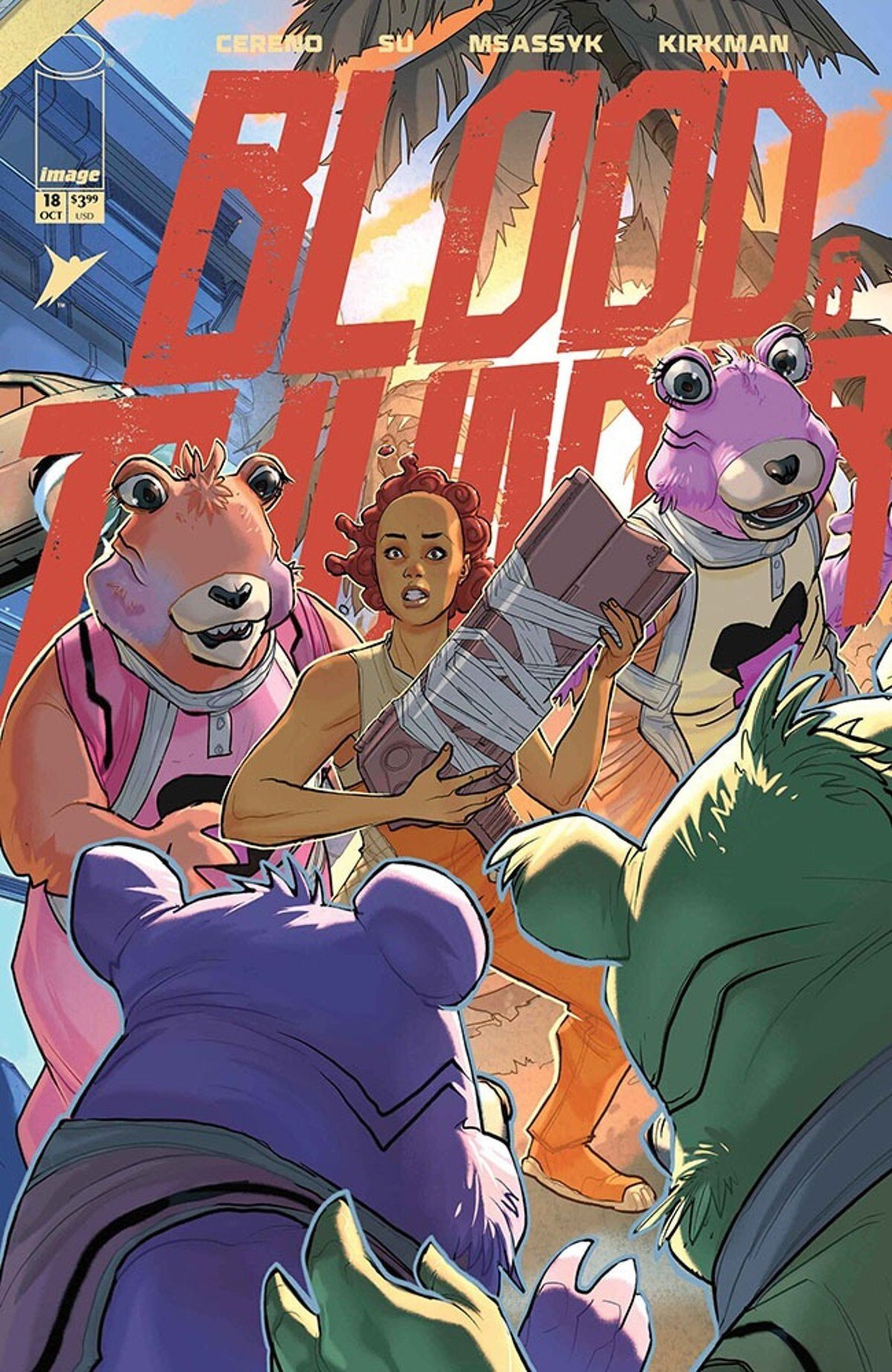 Blood And Thunder #18 (Cover D Pete Woods Connecting Variant)