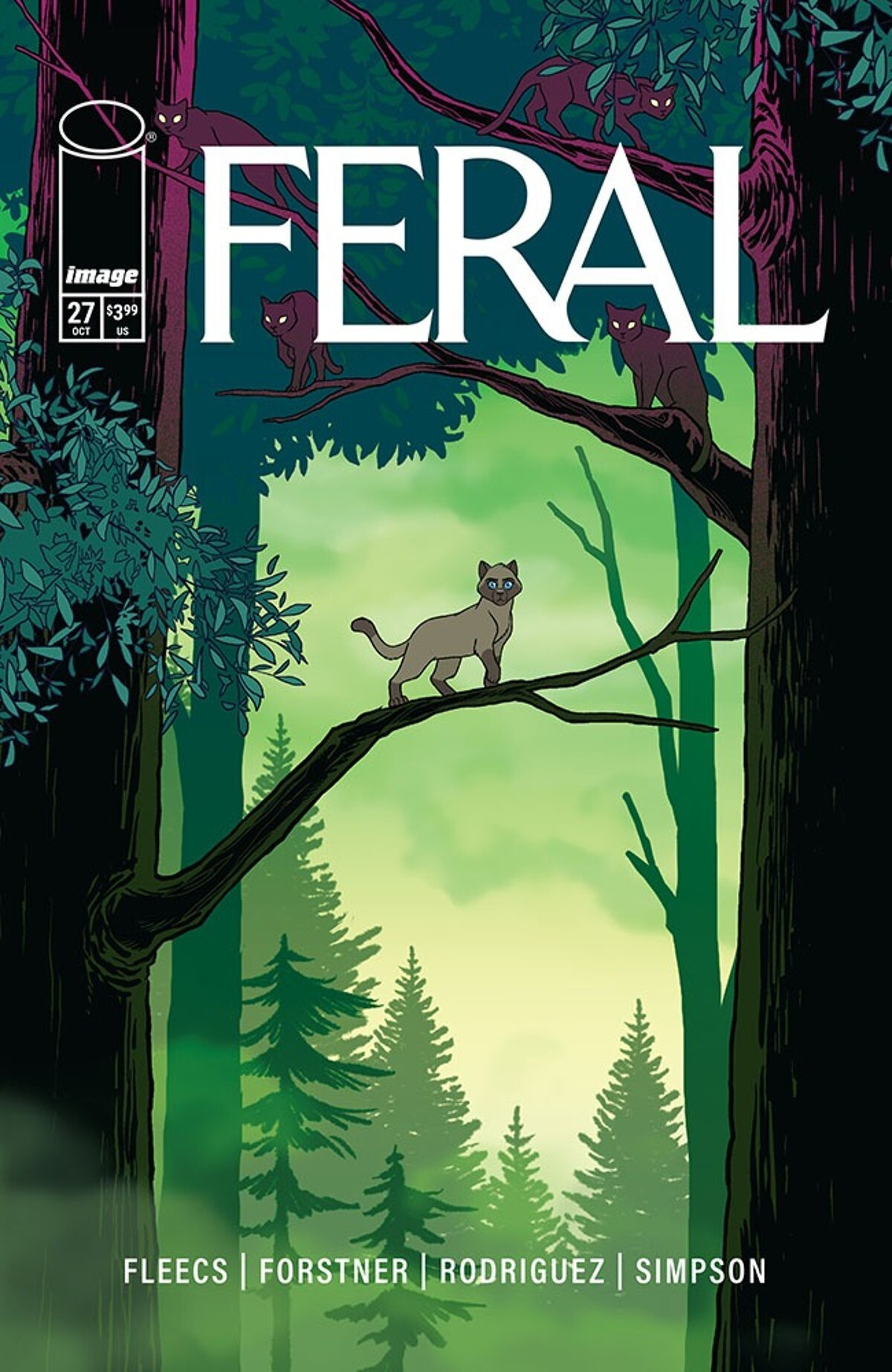 Feral #27 (Cover A Tony Fleecs & Trish Forstner)