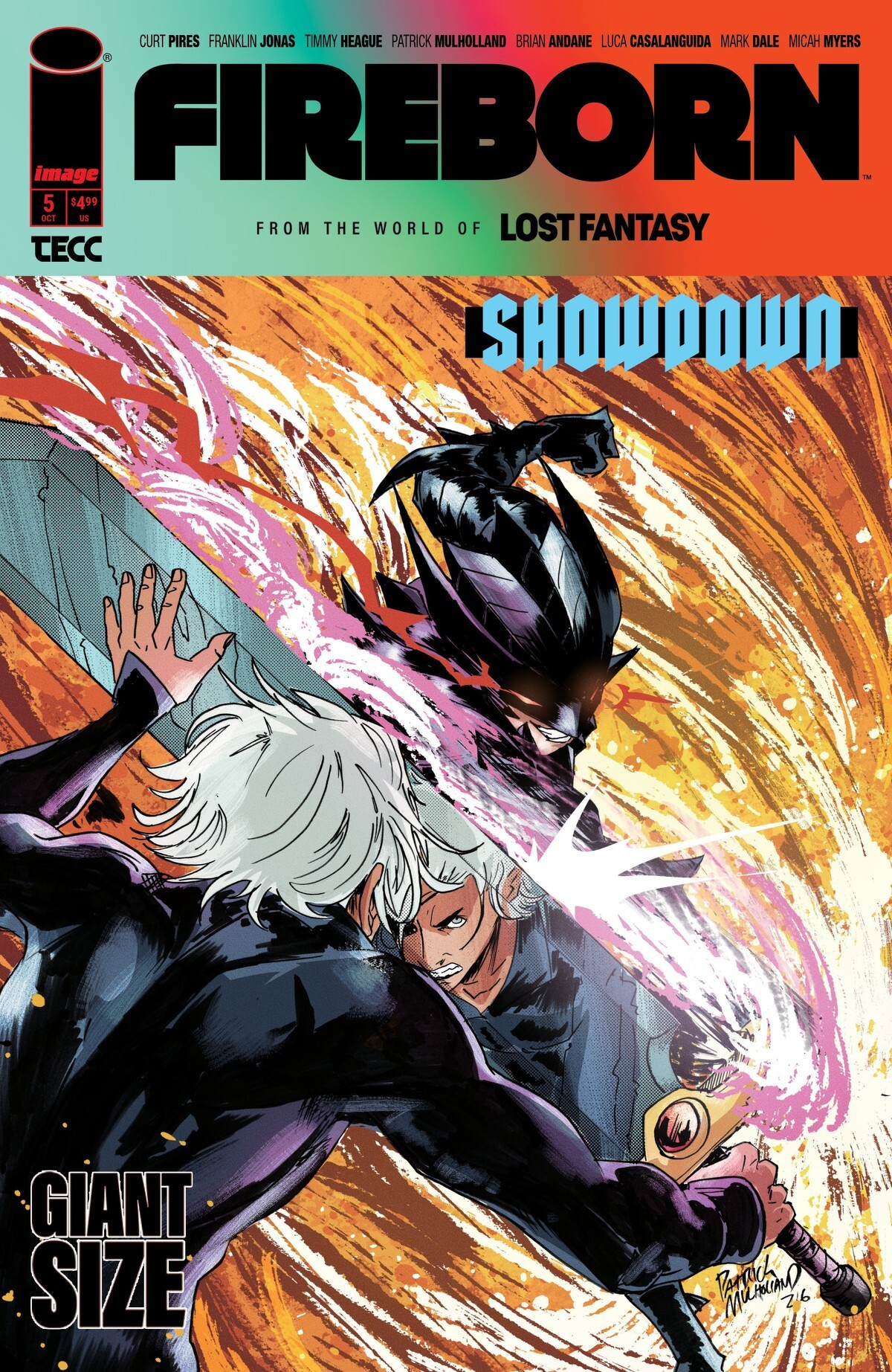 Fireborn #5 (Cover A Patrick Mulholland)