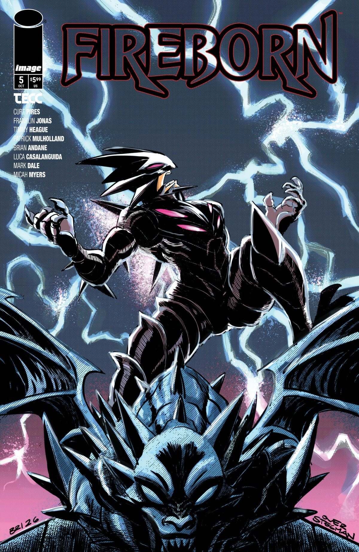 Fireborn #5 (Cover C Brian Andane Variant)