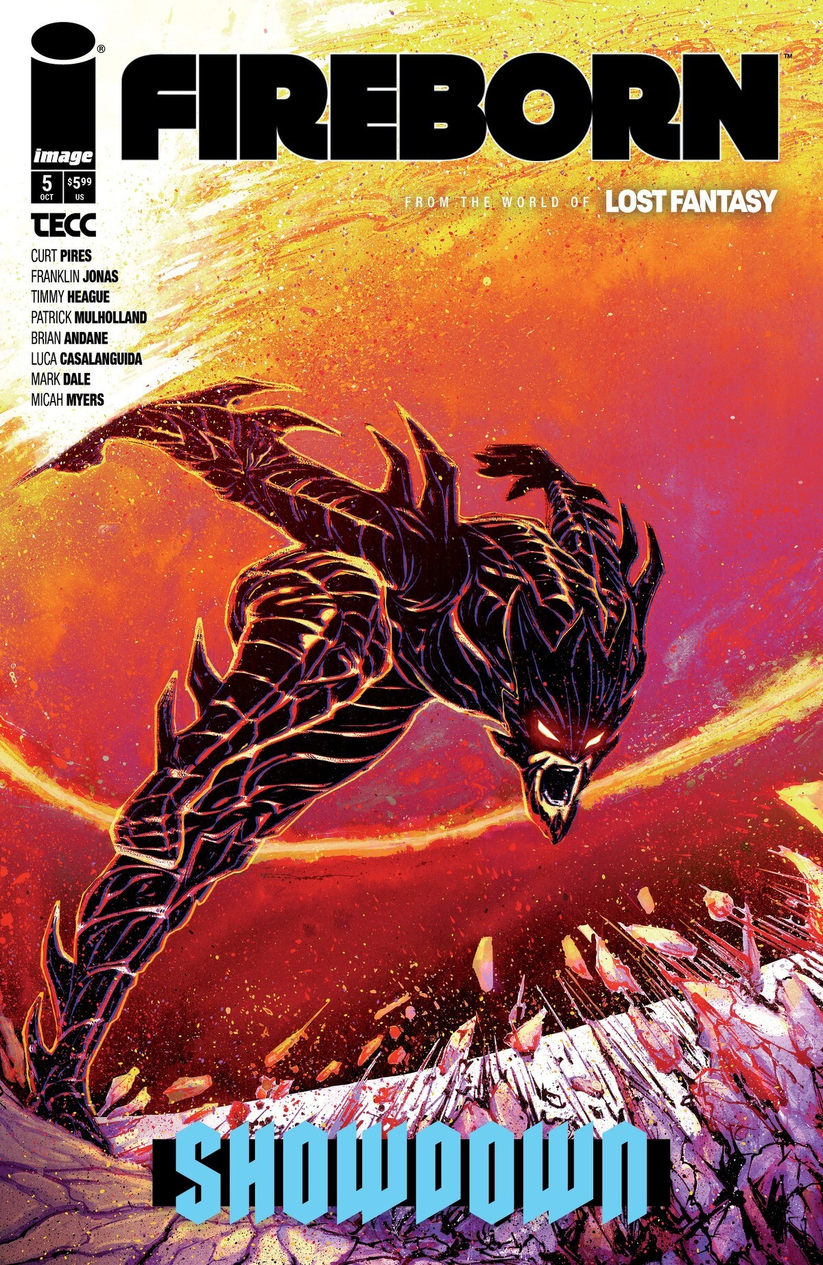 Fireborn #5 (Cover D Jared Hartnell Connecting Variant)