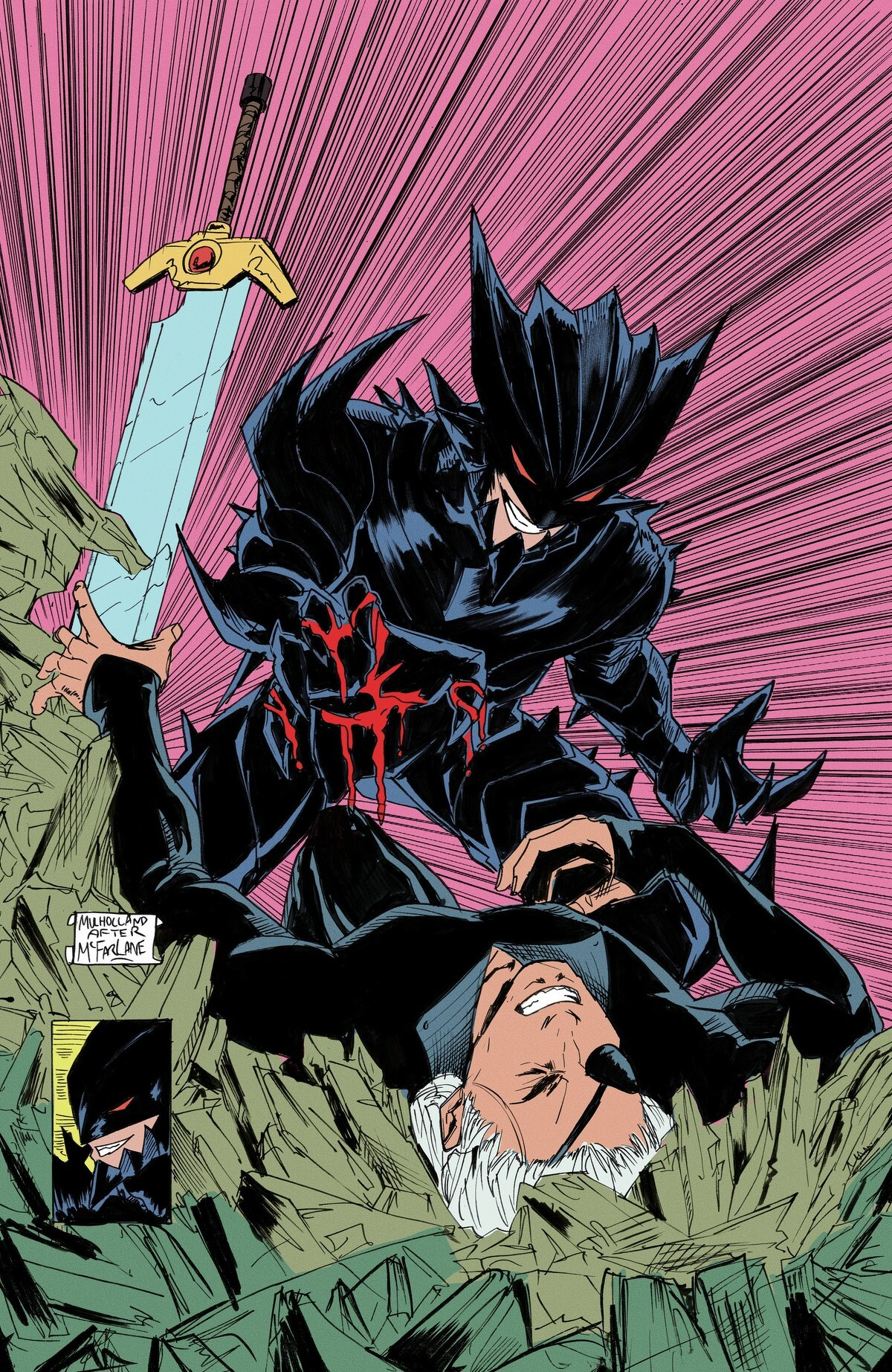 Fireborn #5 (Cover F Patrick Mulholland Homage Full Art Card Stock Variant)