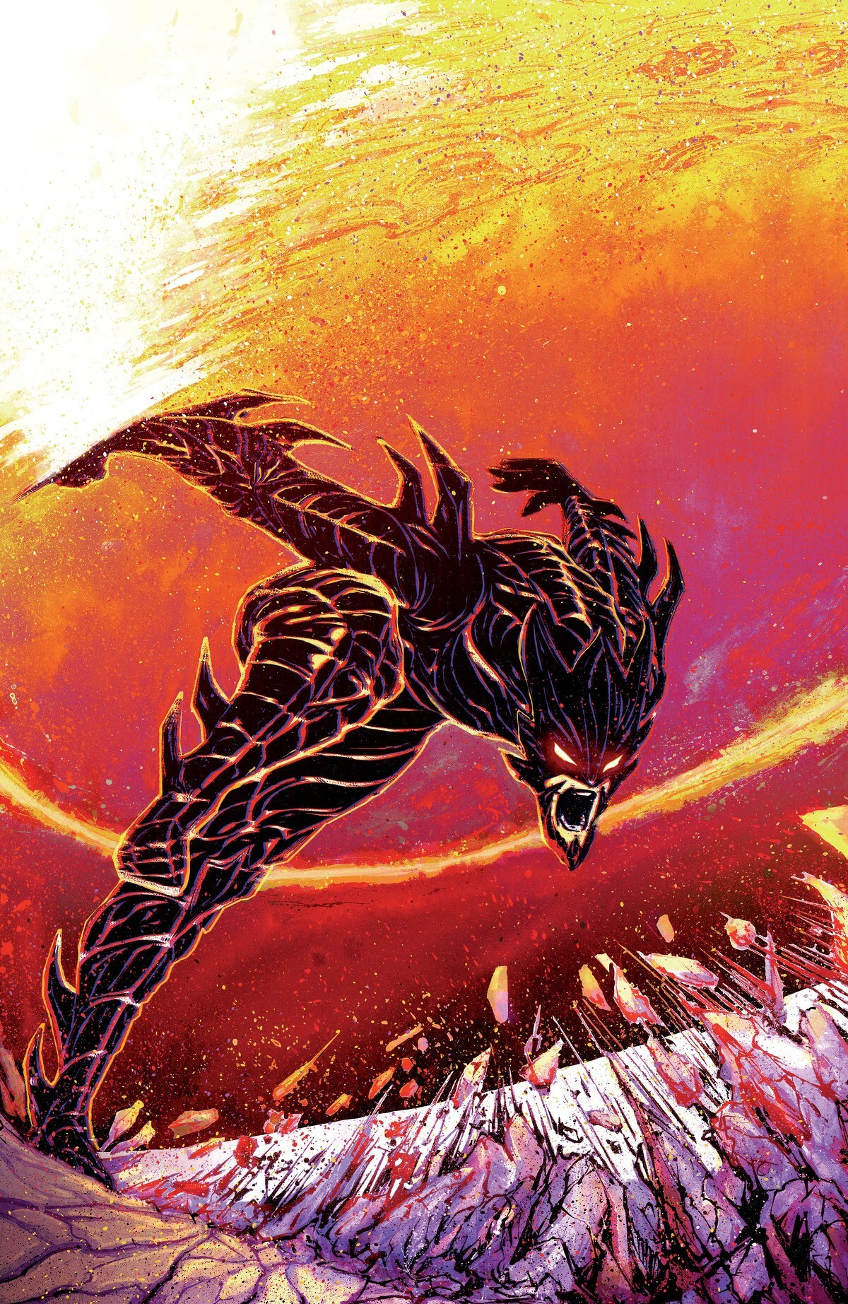 Fireborn #5 (Cover G Jared Hartnell Full Art Foil Variant)