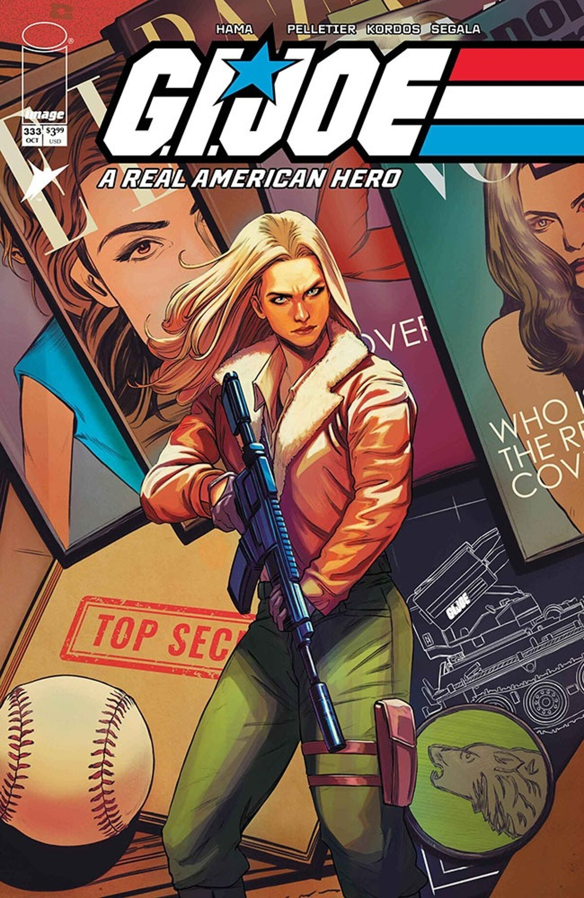 G.I. Joe A Real American Hero #333 (Cover C Nimit Malavia Secret Dossier Variant)