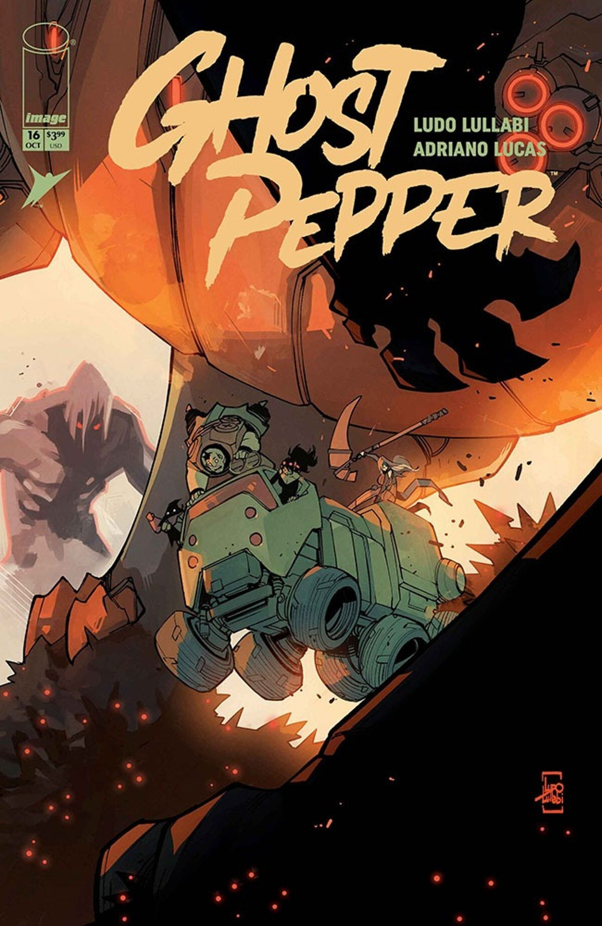 Ghost Pepper #16 (Cover A Ludo Lullabi)
