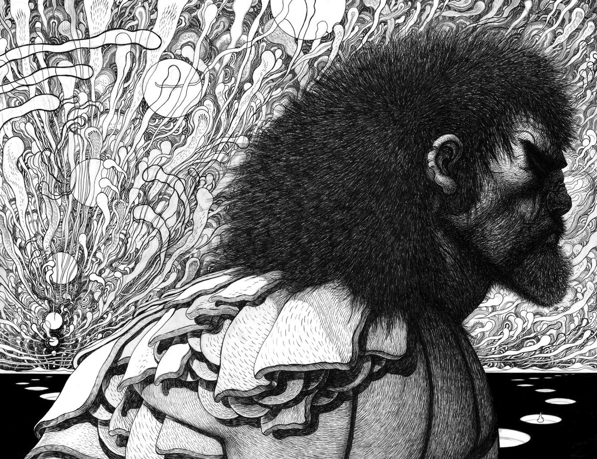 Karman Blade #2 (Of 4)(Cover C Ian Bertram Black & White Wraparound Variant)
