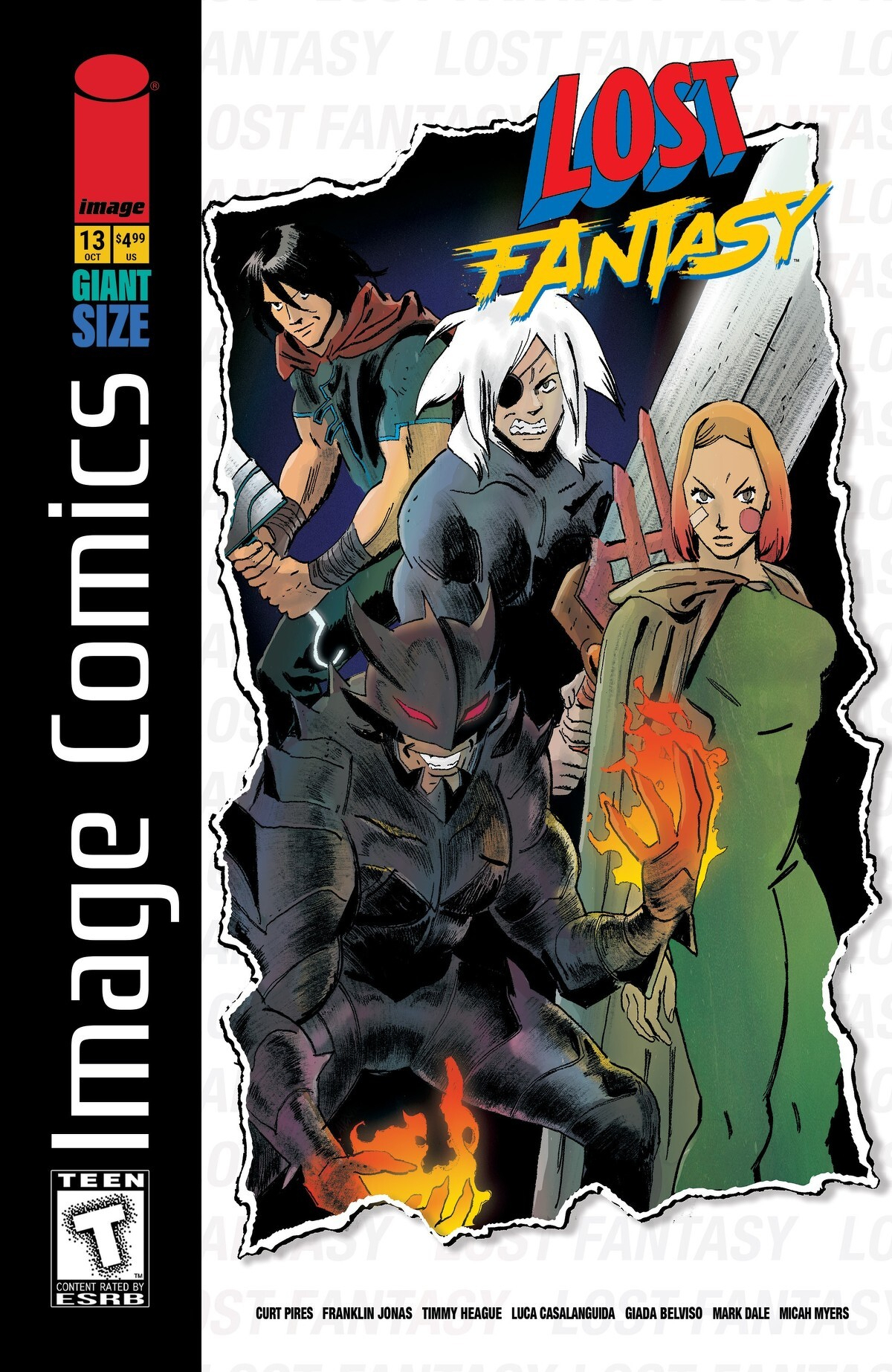 Lost Fantasy #13 (Cover C Alex Diotto Adventurer Group Variant)
