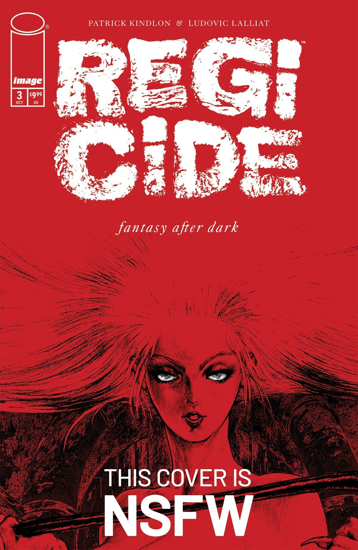 Regicide #3 (Cover B Atomcyber NSFW Polybagged Variant)