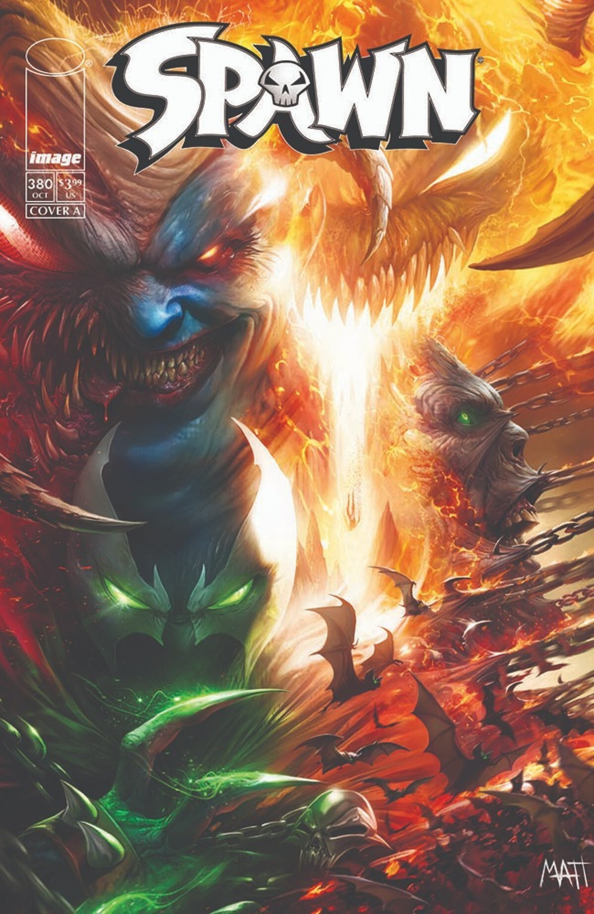 Spawn #380 (Cover A Francesco Mattina)