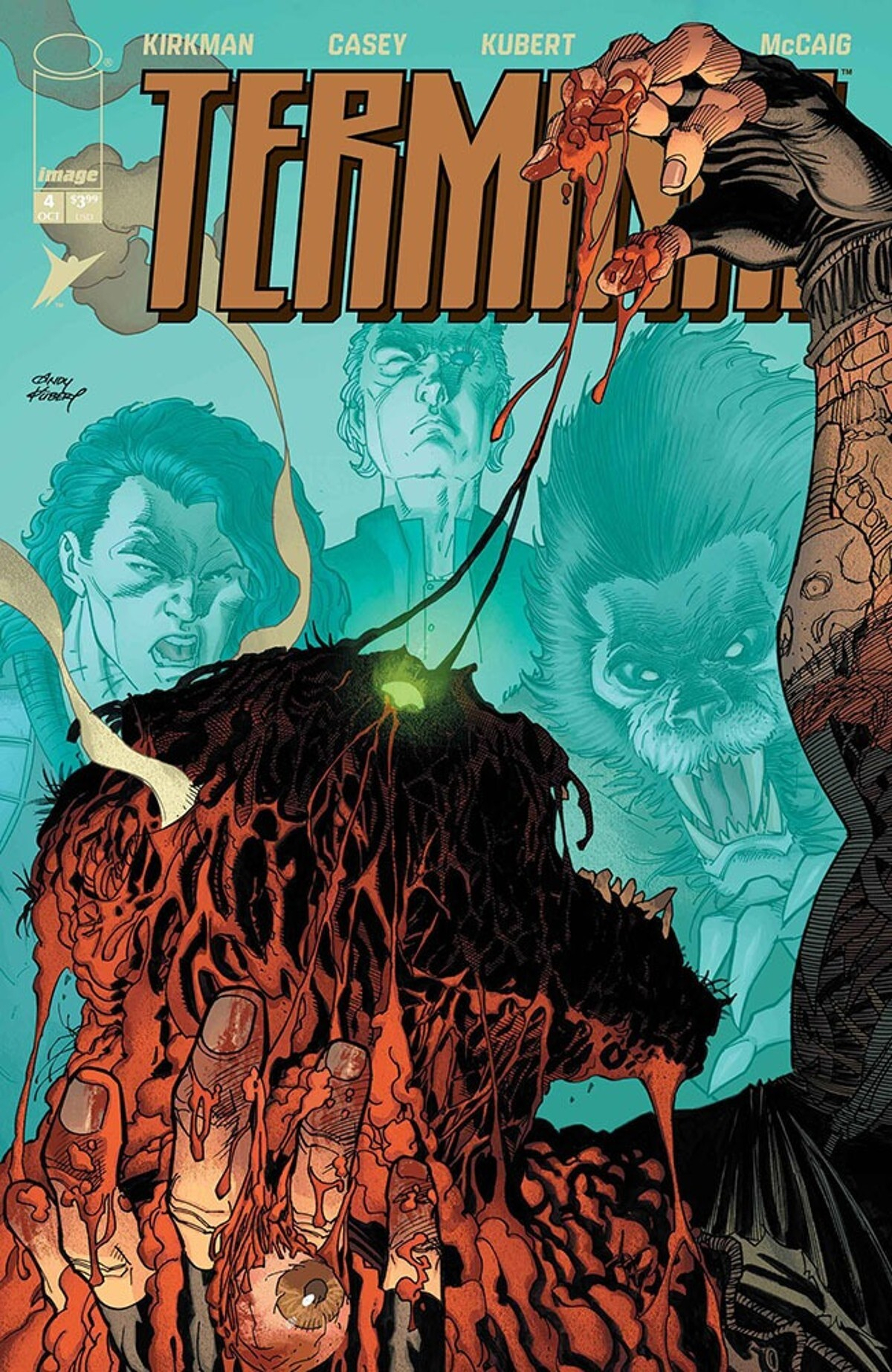Terminal #4 (Cover A Andy Kubert & Dave McCaig)
