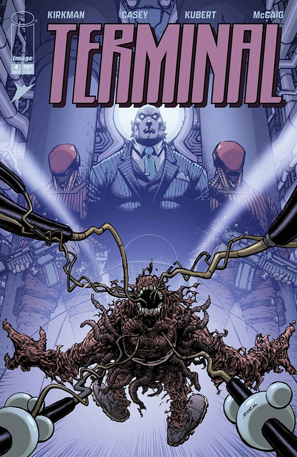 Terminal #4 (Cover B David Finch & Dave McCaig)