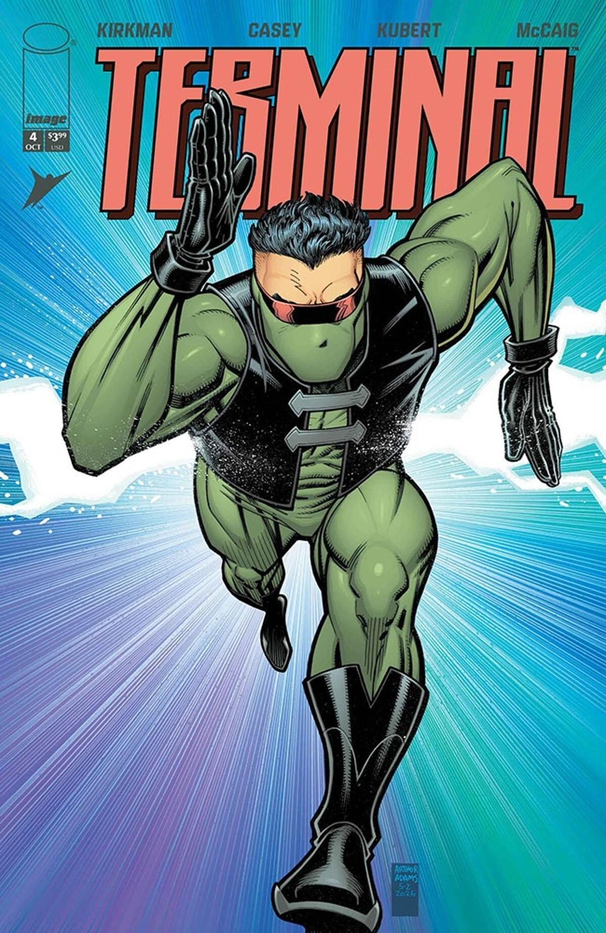 Terminal #4 (Cover C Arthur Adams & Dave McCaig)