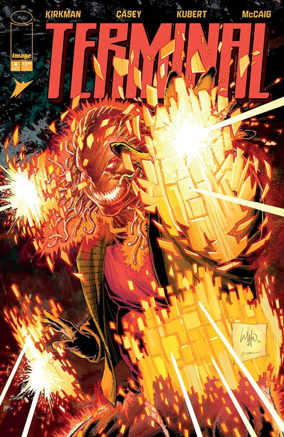 Terminal #4 (Cover F Whilce Portacio & Dean White)