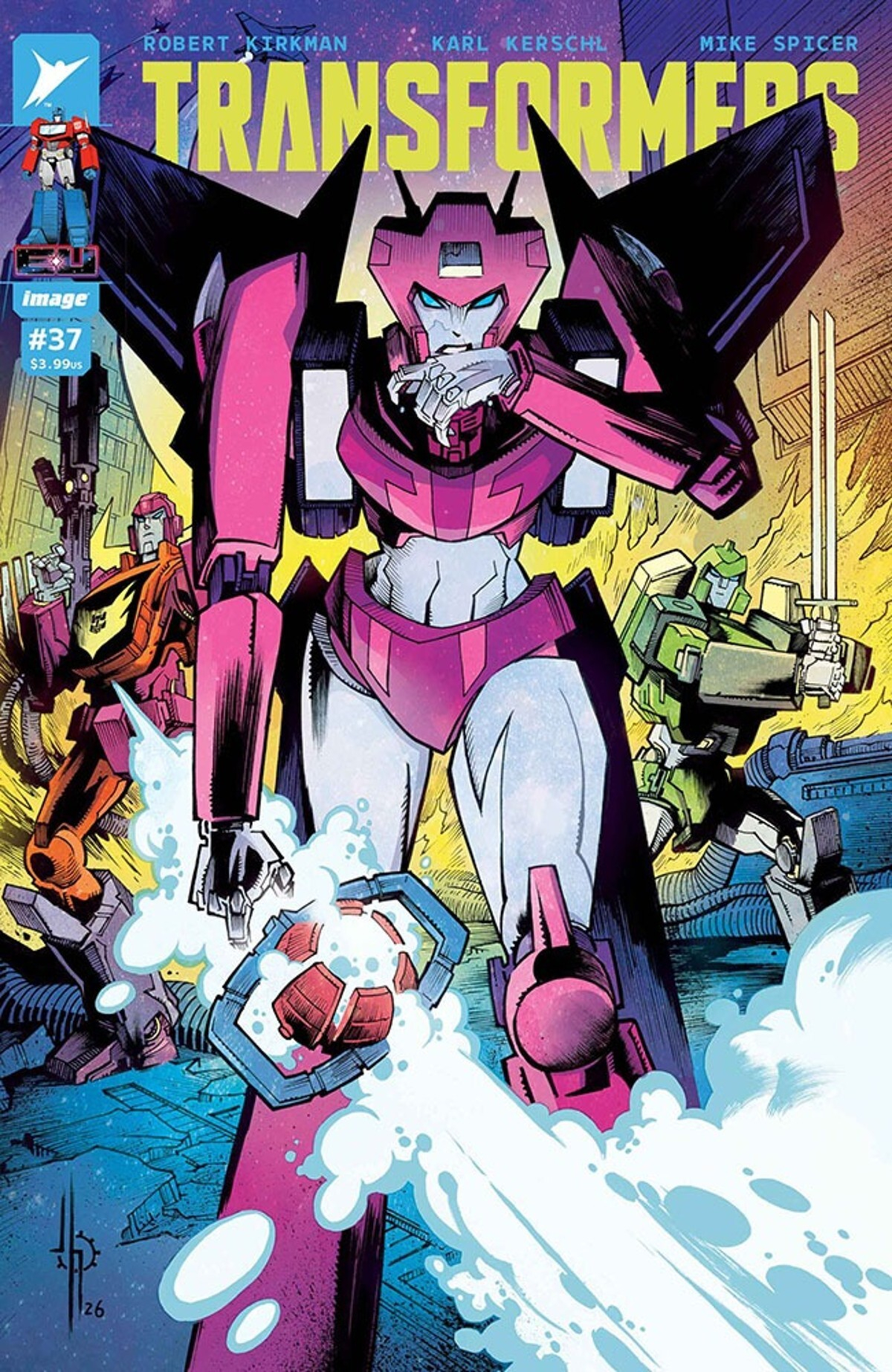 Transformers #37 (Cover A Jason Howard)