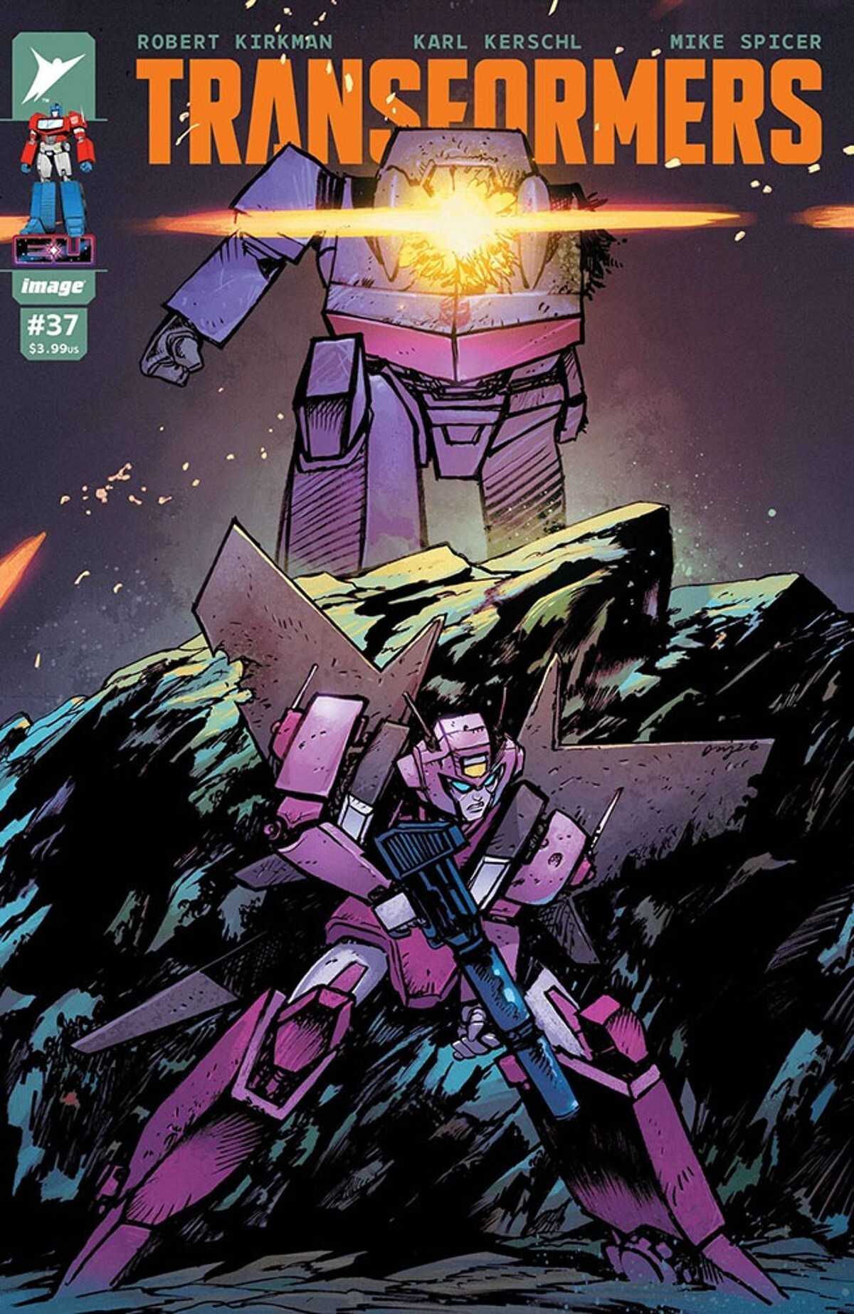 Transformers #37 (Cover B Daniel Warren Johnson & Mike Spicer)