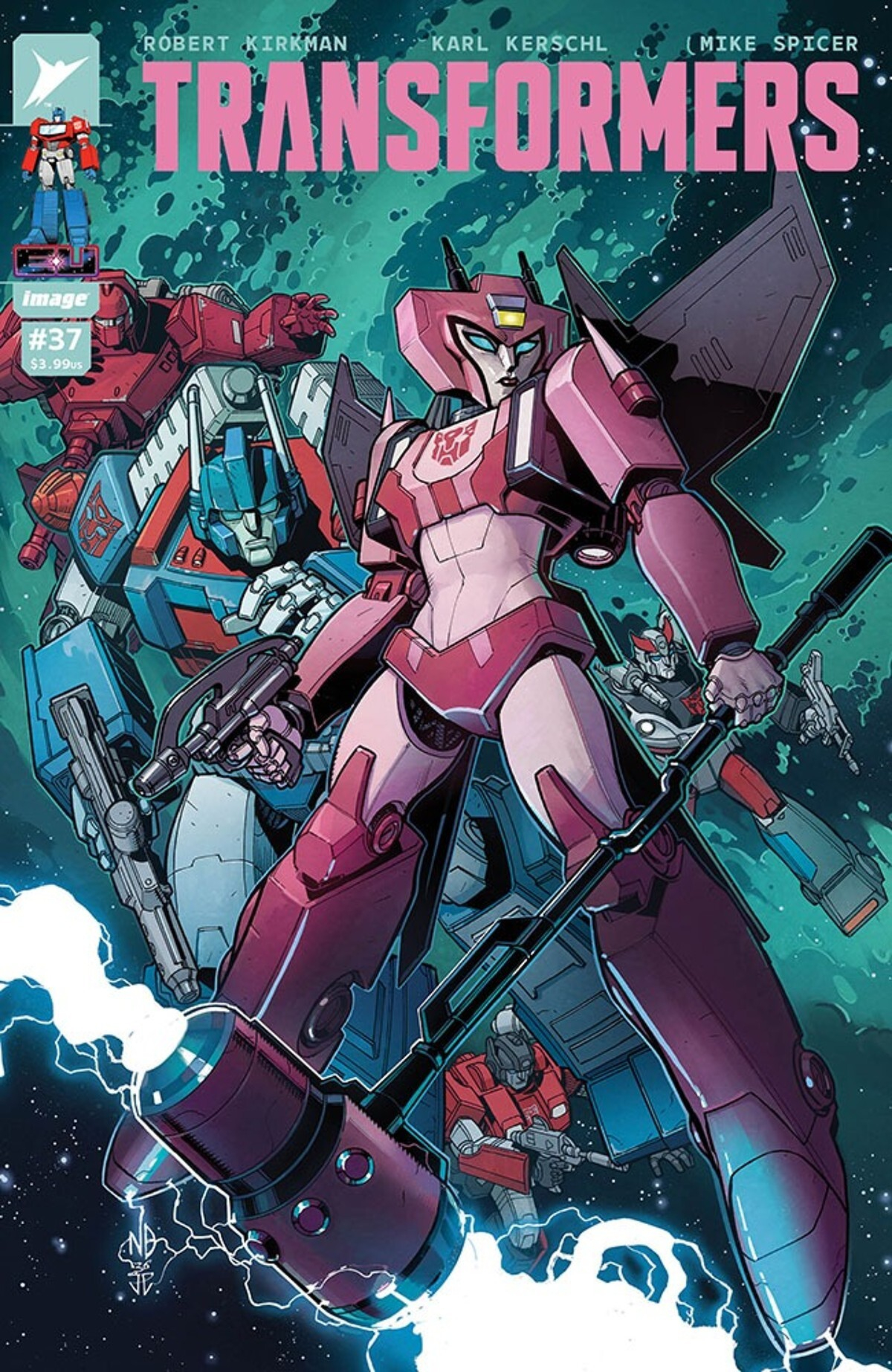 Transformers #37 (Cover D Nick Bradshaw & Jim Charalampidis)