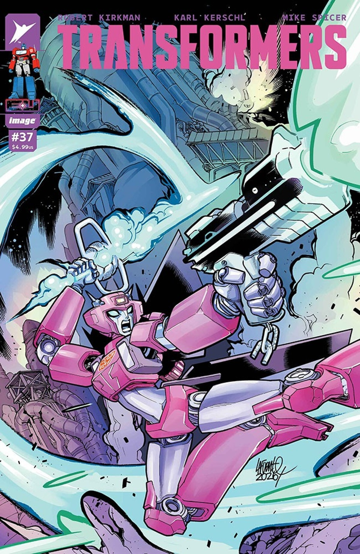 Transformers #37 (Cover F David Lafuente Foil Variant)