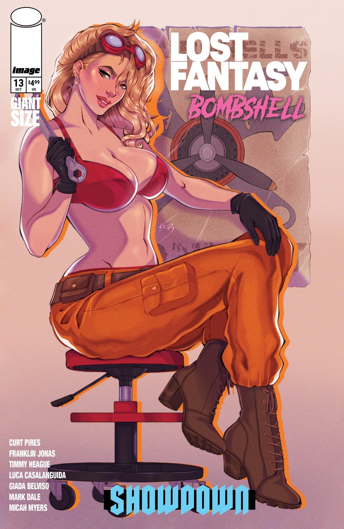 Lost Fantasy #13 (Cover H Katt Blanchette Bombshell Variant)