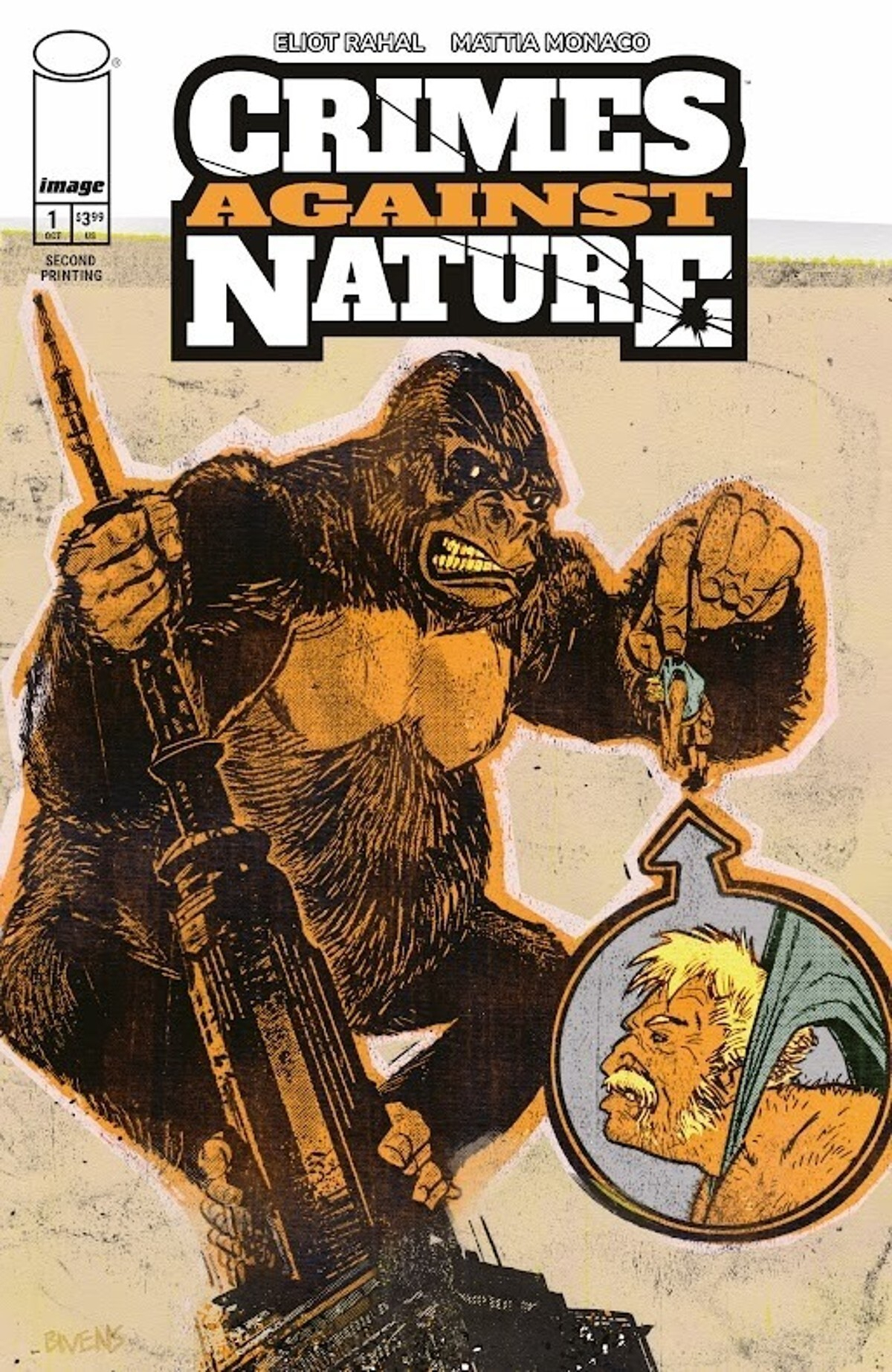 Crimes Against Nature #1 (2nd Printing Cover A John Bivens)