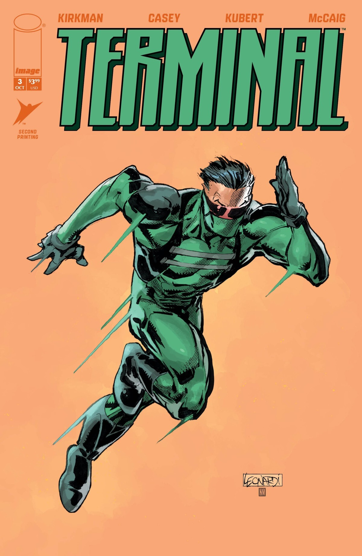 Terminal #3 (2nd Printing Cover A Rick Leonardi & Neeraj Menon Activator Variant)