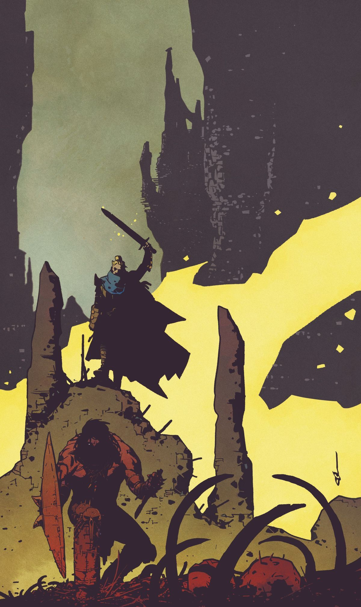 Conan And Dragonero #6 (Of 7)(Cover B Mirko Kolac Card Stock Full Art Variant)